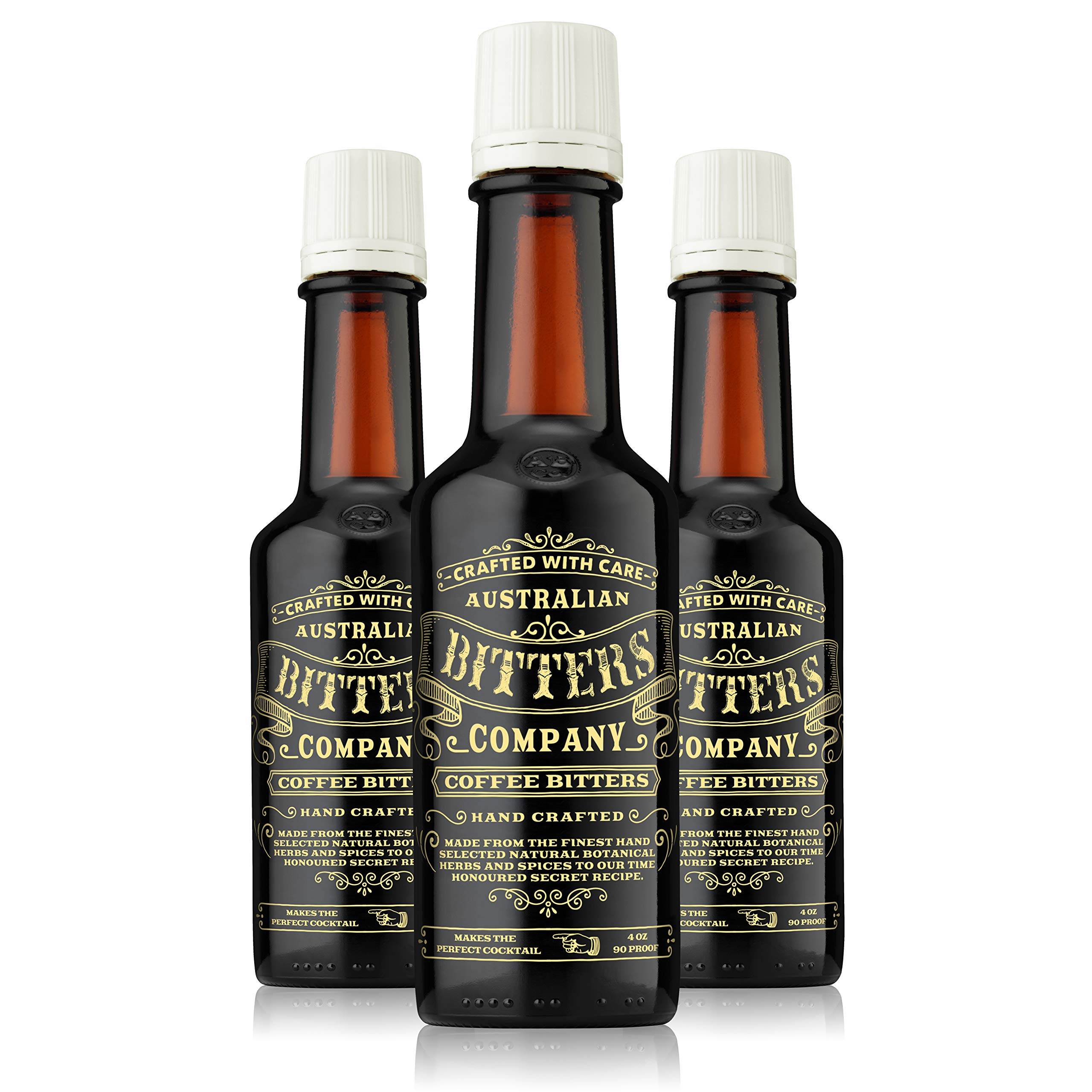 Premium Coffee Bitters 125ml (4oz) - 12-Pack Aromatic Cocktail Mixer for Espresso Martinis & Craft Cocktails | Bartender-Grade Flavor Enhancer | Perfect for Home Bars & Professional Mixology