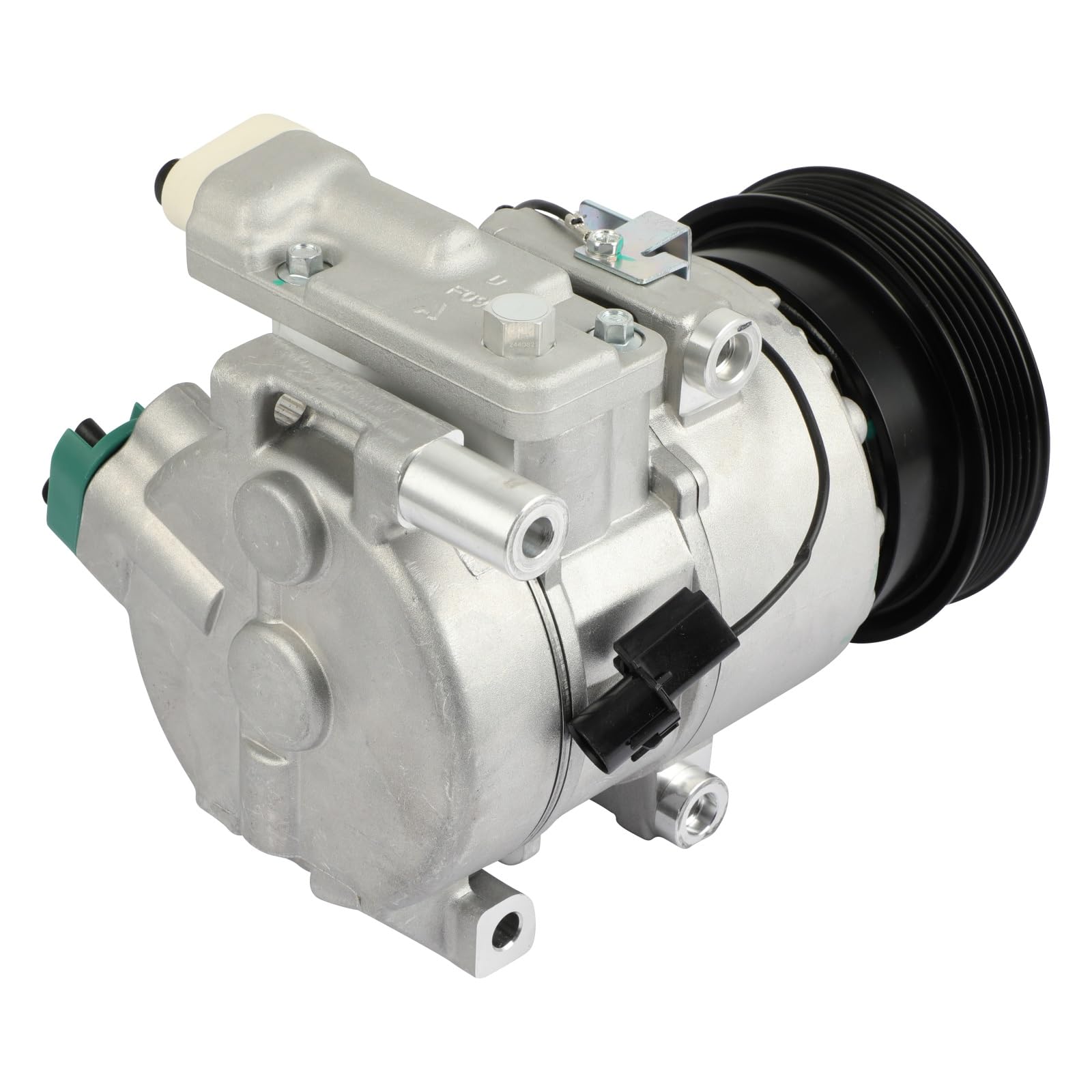 ECCPP AC Compressor Replacement for Kia Forte 2.0L & 2.4L (2010-2013 Models) - High Performance Air Conditioning Compressor for Smooth Cooling in Summer Driving