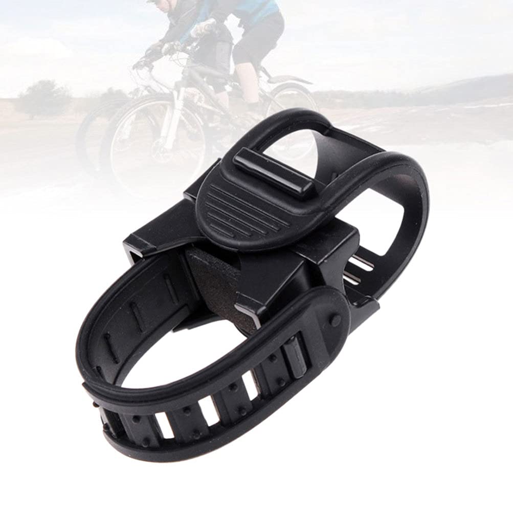 Universal Bike Flashlight Holder - 360° Adjustable Rotational Mount for Mountain Bikes (2-Pack) | Perfect for Night Cycling, Commuting & Outdoor Adventures