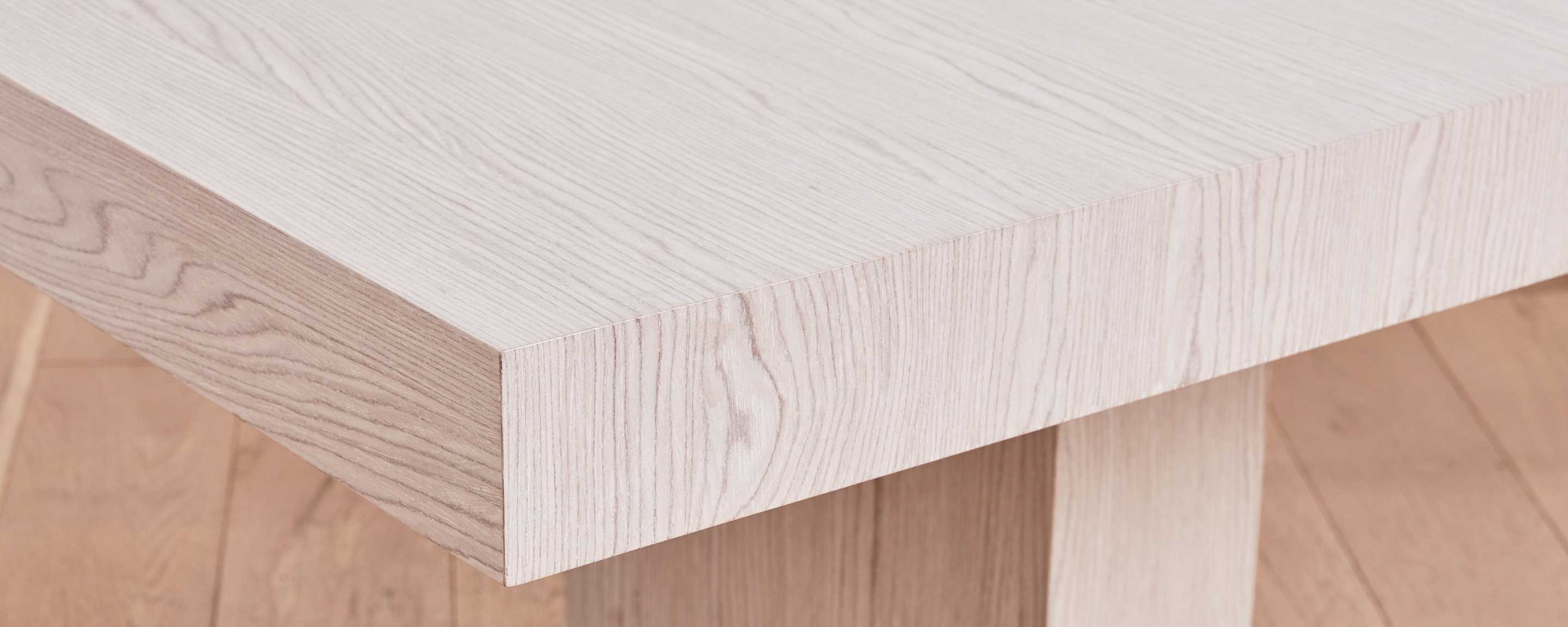 Homenature Further Lane Dining Table - Modern Farmhouse Style Wooden Dining Table for Kitchen, Dining Room | Perfect for Family Gatherings & Dinner Parties
