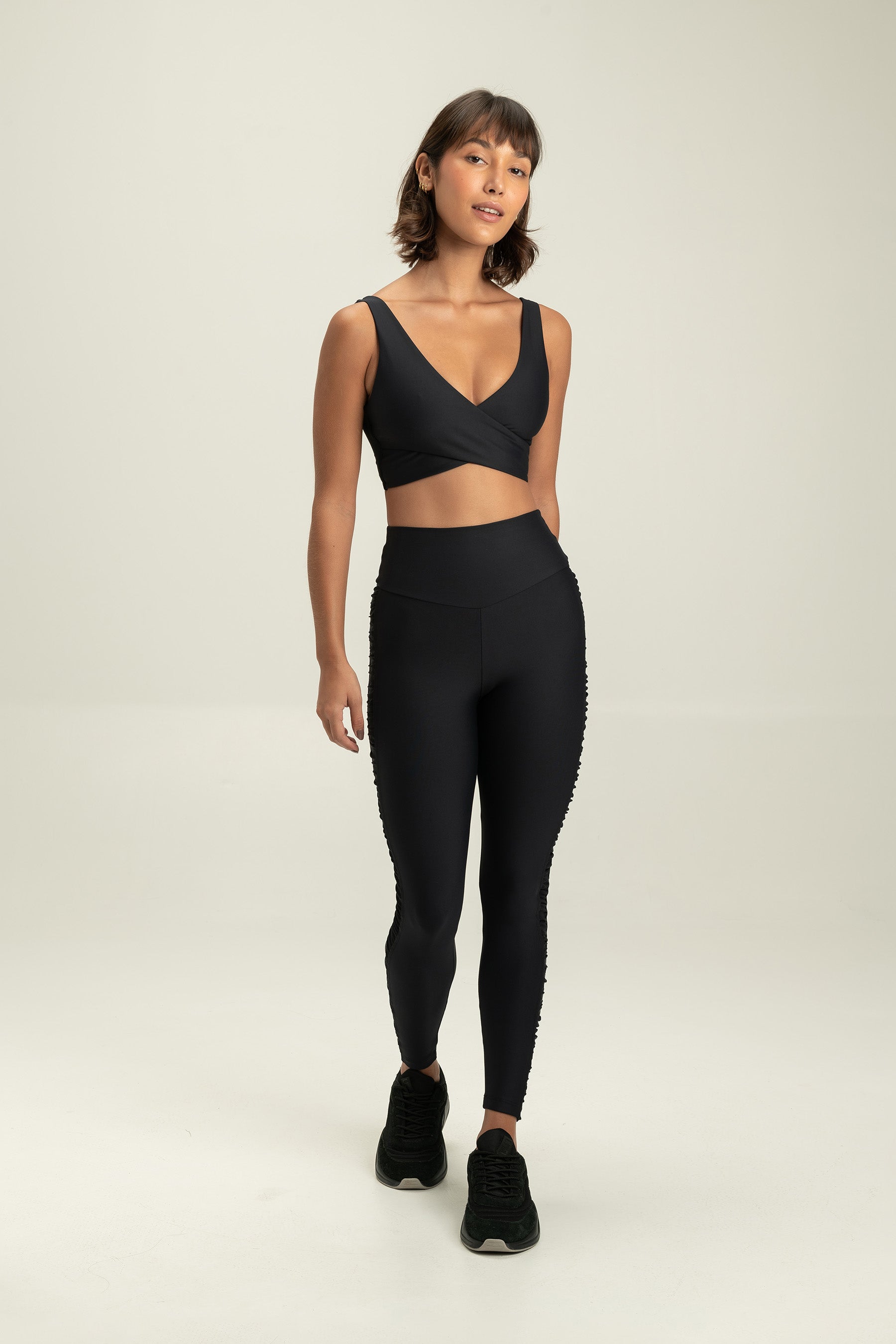High Waist Fuse Leggings for Women - 453616 - Comfortable & Stretchy Yoga Pants for Workout, Running & Lounge Wear