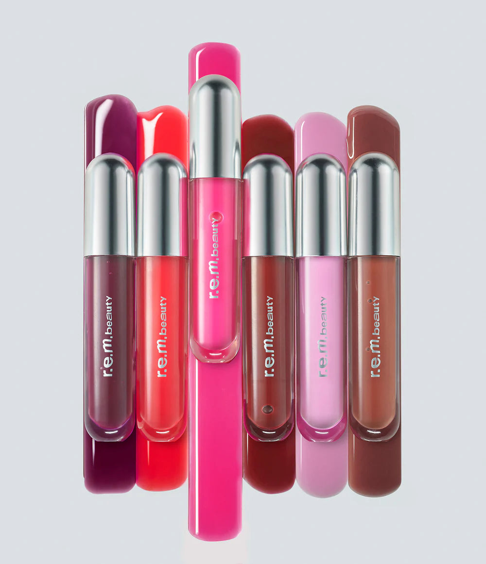 R.E.M. Beauty Lip Gloss Balm - Hydrating & Shiny Lip Treatment for Dry Lips | Perfect for Daily Moisture, Night Care & Makeup Looks