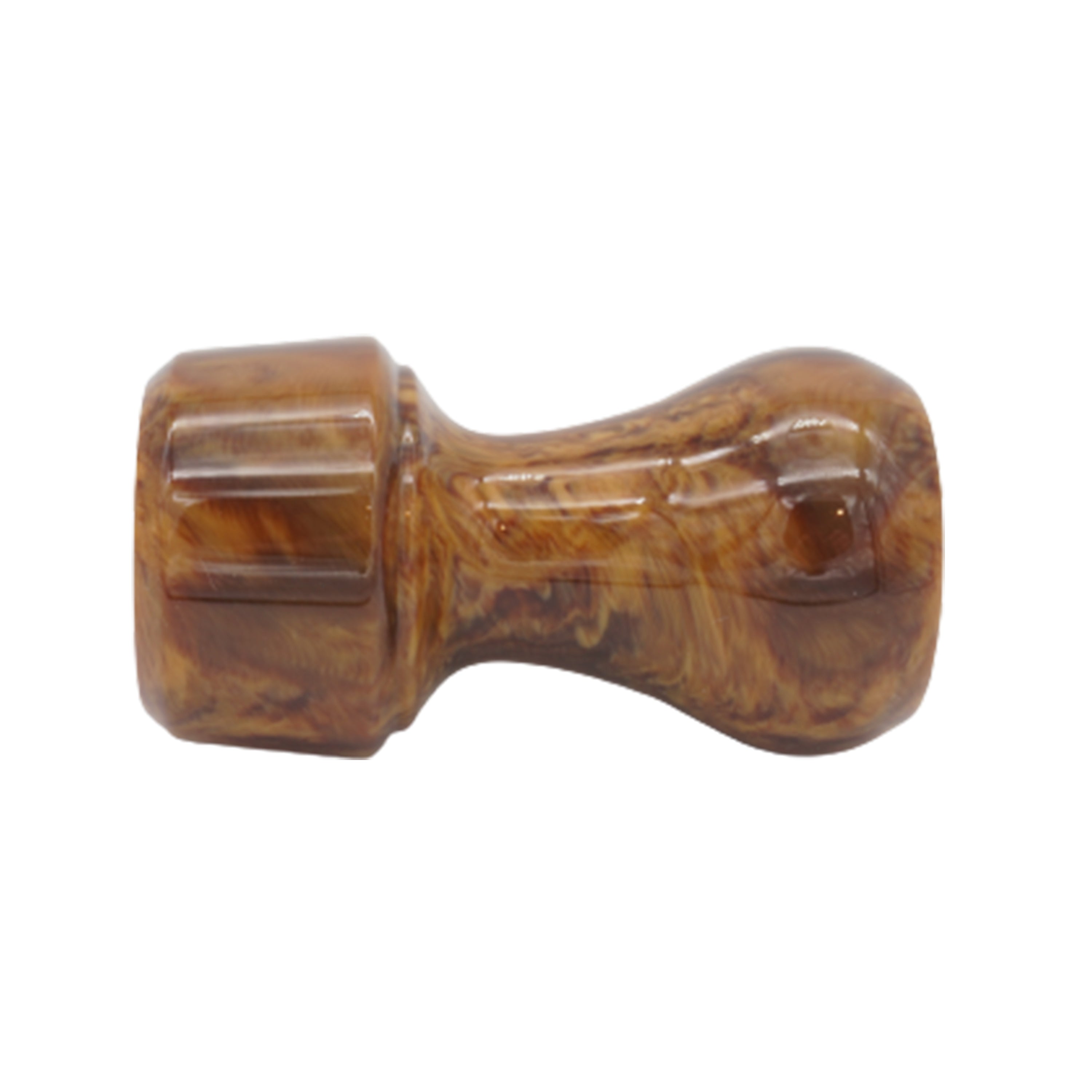 Premium Briar Wood Handcrafted Shaving Brush Handle - Fits 24mm & 26mm Knots - Perfect for Wet Shaving & Grooming Gifts for Men