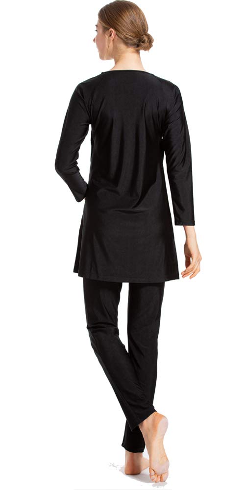 ShuoBeiter Modest Full Coverage Muslim Swimwear for Women - Long Sleeve Burkini with Hijab, Plus Size Islamic Swim Suit | Beach, Pool & Water Activities