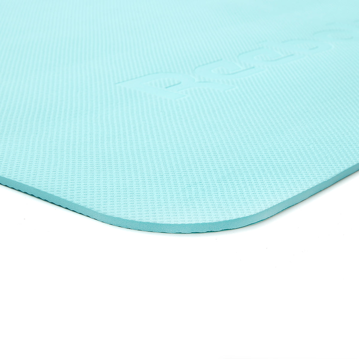 Reebok 5mm Thick Non-Slip Yoga Mat for Women & Men - Premium Blue Exercise Mat for Home Workouts, Pilates, Stretching & Fitness Training