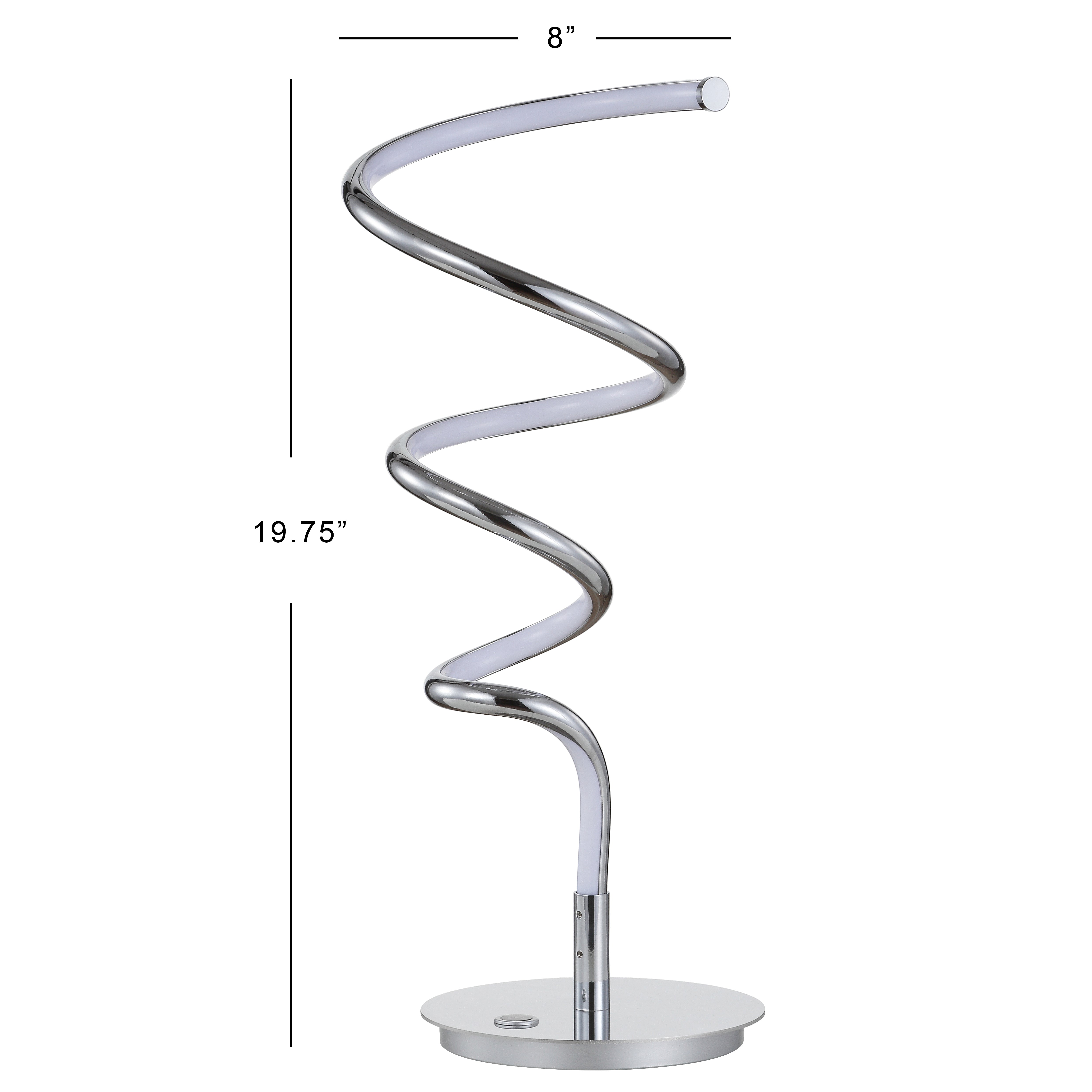 Modern Dimmable LED Table Lamp - 19.75