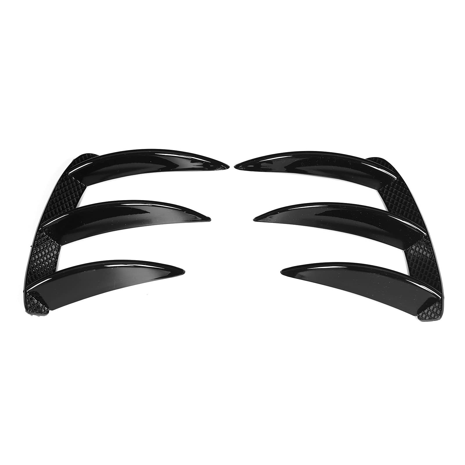Rear Bumper Splitter & Lip Spoiler for W176 A200 A250 A260 A45 AMG - Black Replacement Canards Vents | Enhance Aerodynamics & Style for Street Racing & Car Shows
