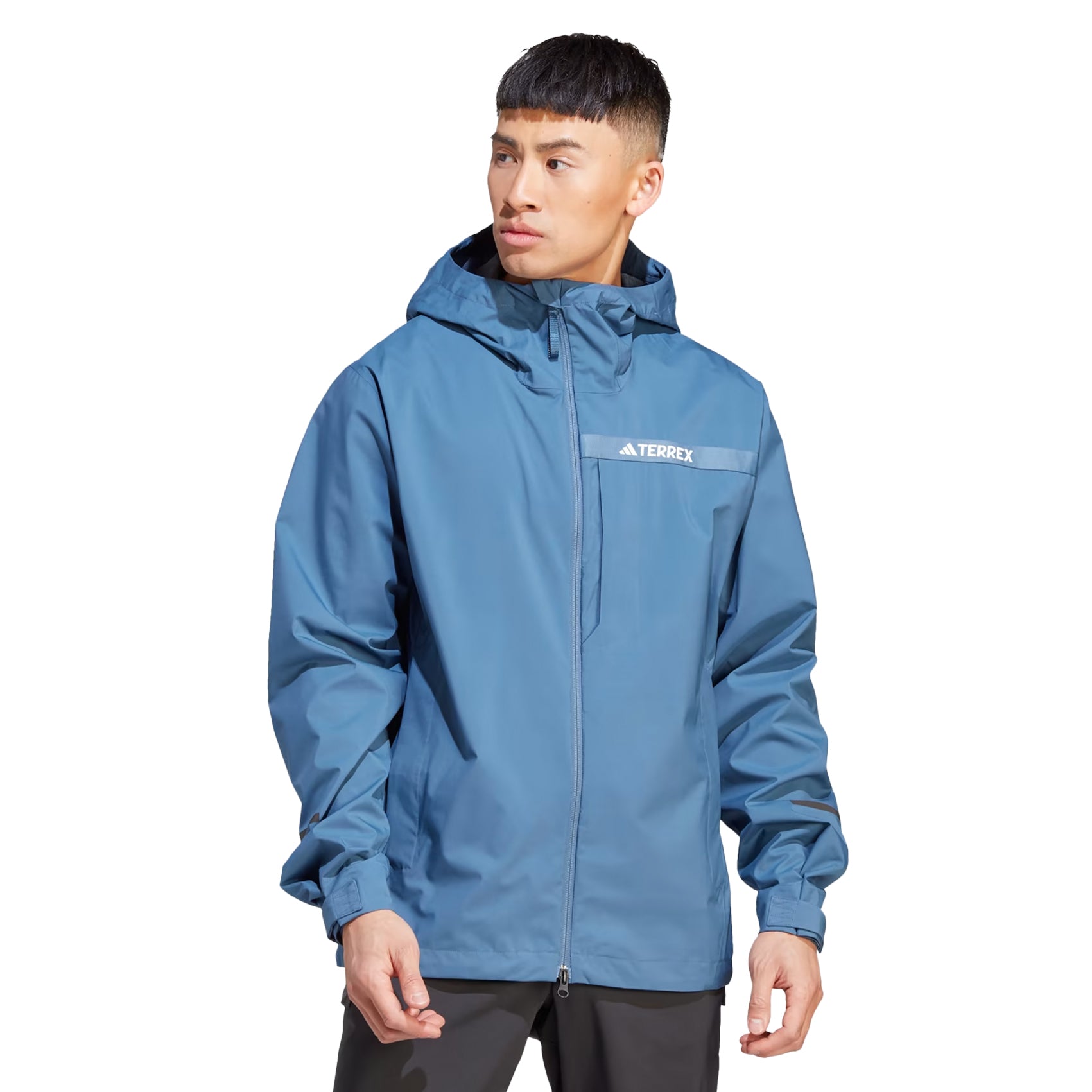 **Men's adidas Terrex Multi Rain Ready 2.5 Layer Waterproof Jacket – Lightweight & Breathable for Hiking, Camping & Outdoor Adventures**