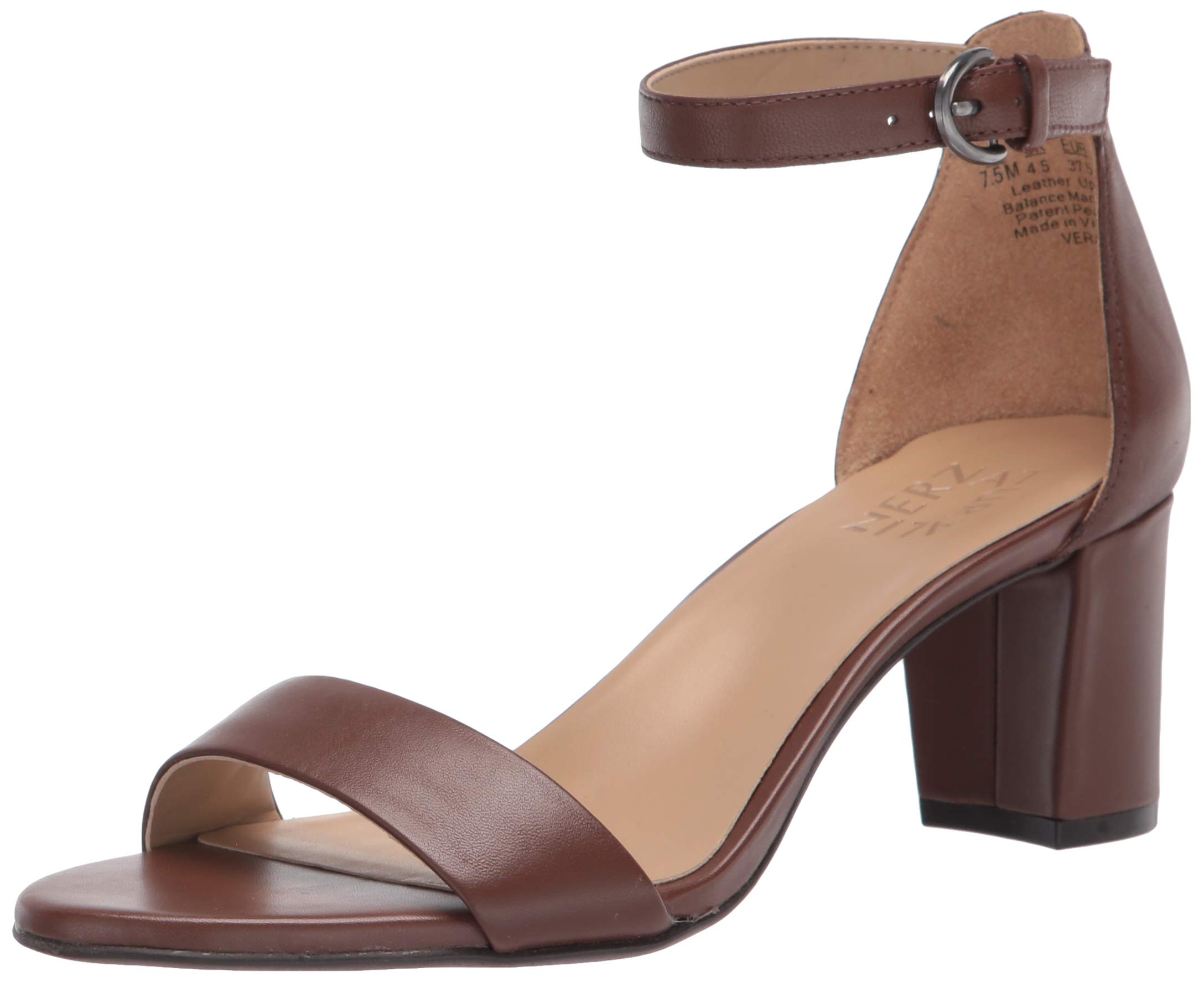 Naturalizer Women's Vera Comfortable Heeled Sandals - Stylish Summer Dress Shoes for Weddings, Parties & Office Wear