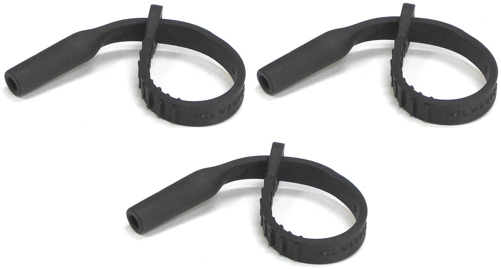 Milwaukee 48-66-4040 Chuck Key Holder 3-Pack - Secure Drill Key Organizer for Workshop & Job Site - Perfect for Power Tools, DIY Projects & Professional Use