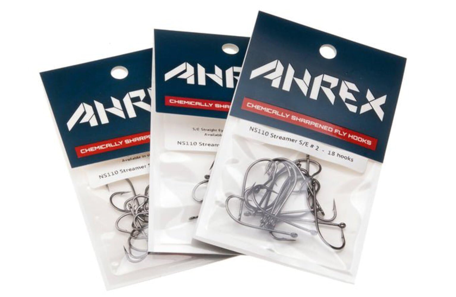 Ahrex NS110 Nordic Salt Streamer Fishing Hook #4 - Premium Saltwater Fly Fishing Hooks for Trout, Salmon & Steelhead - Ideal for Streamers, Wet Flies & Saltwater Fishing
