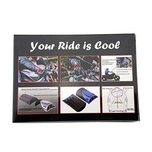 Goldfire Universal Motorcycle Cooling Jacket Sleeves - 1 Pair Ventilated Heat Dissipation Arm Covers for Summer & Warm Weather Riding - Stay Cool on Long Rides & Hot Days