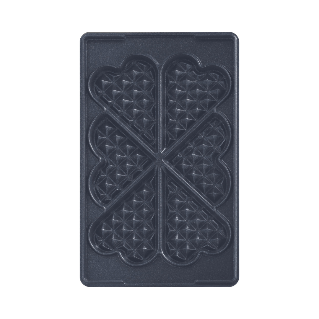 Tefal XA8006 Snack Collection Accessory Plates for Heart Waffles - Perfect for Breakfast, Desserts & Party Snacks