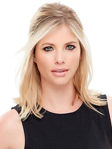 613 White Chocolate Blonde Clip-In Hair Topper - 12