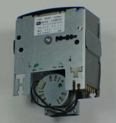 Whirlpool Washing Machine Timer WP22001025 - OEM Replacement Part for Efficient Laundry - Perfect for Whirlpool Washer Repairs & Maintenance