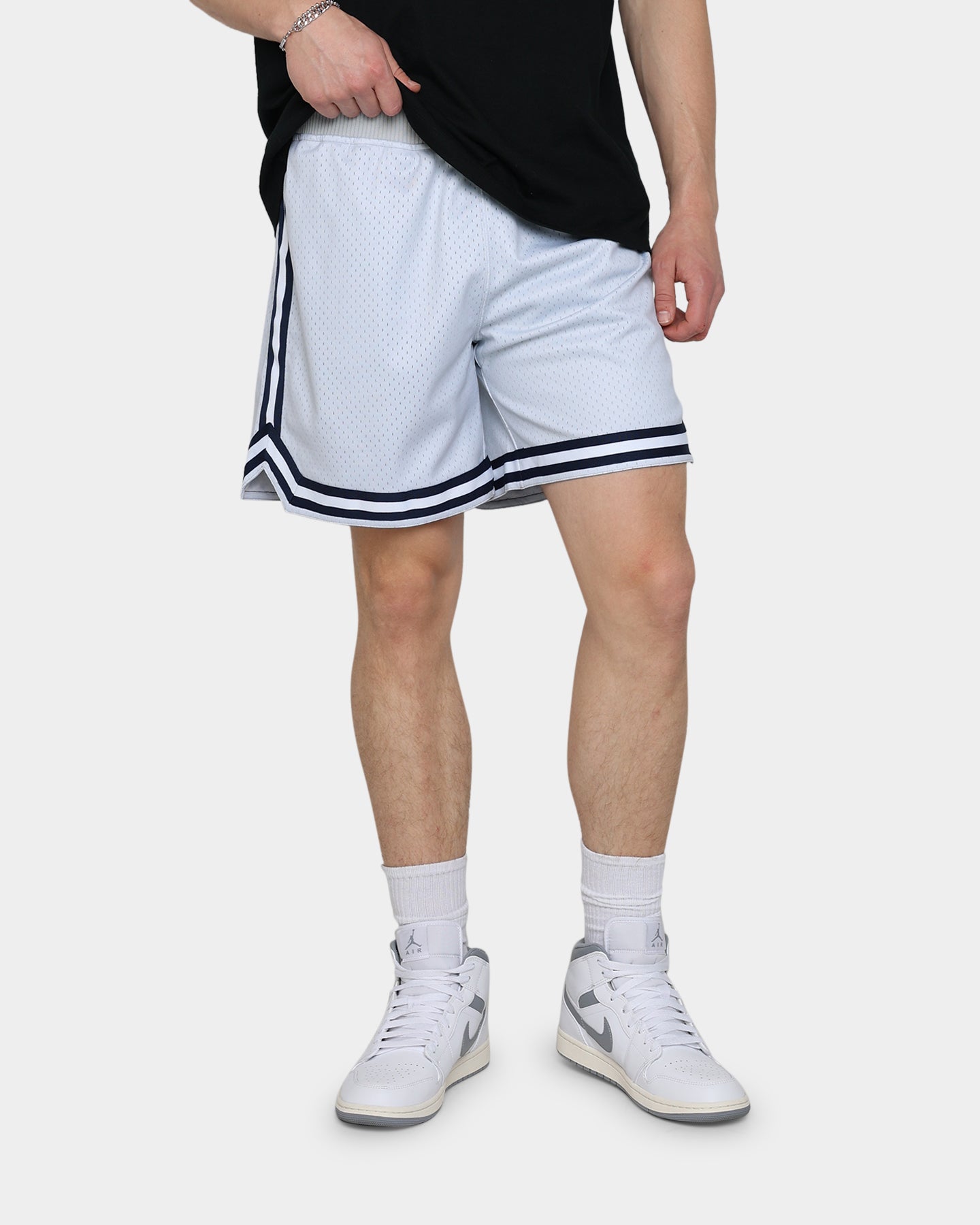 19Nine Georgetown Legacy Shorts - Grey - Comfortable Athletic Shorts for Men - Perfect for Basketball, Running, and Casual Wear