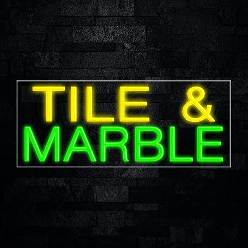 Custom Tile & Marble LED Neon Sign - 30
