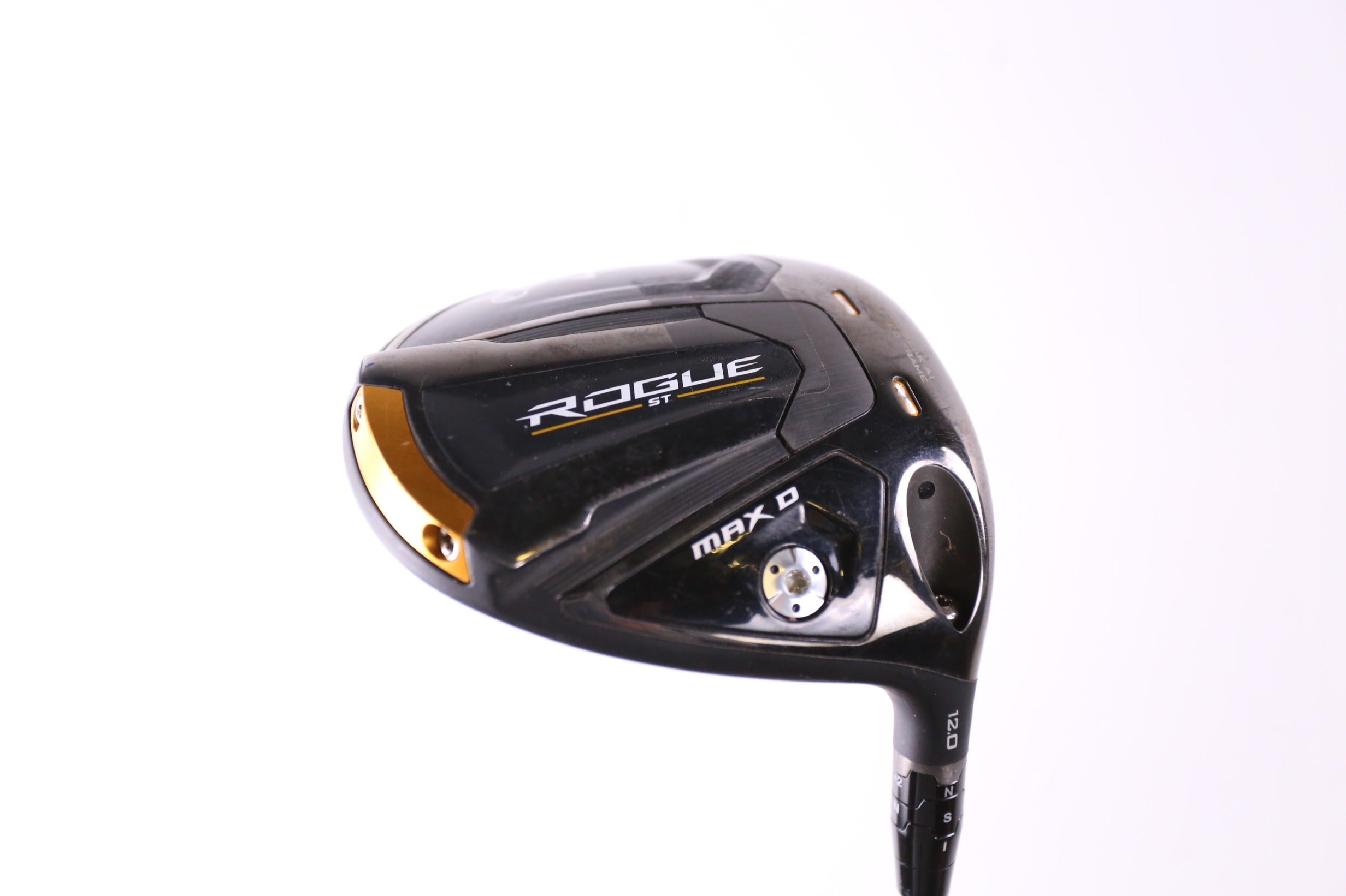 Used Callaway Rogue ST MAX D Driver 12° - Right Handed Golf Club with Mitsubishi Tensei Blue AV Regular Flex Shaft | Perfect for Mid-Handicap Golfers Seeking Distance & Forgiveness on the Fairway