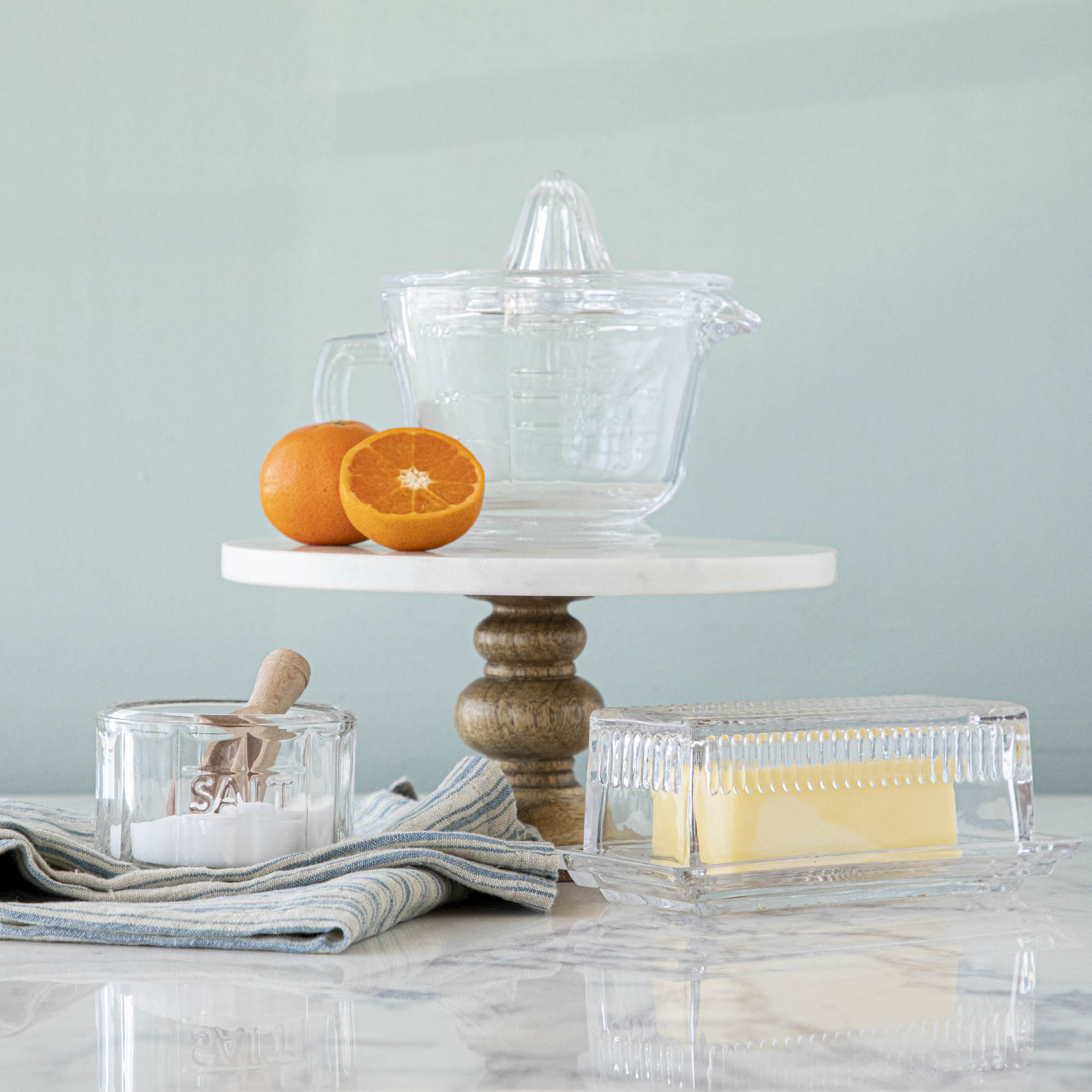 Premium Glass Kitchen Accessories Set - Durable & Stylish for Baking, Cooking & Food Storage - Perfect for Home Chefs & Modern Kitchens