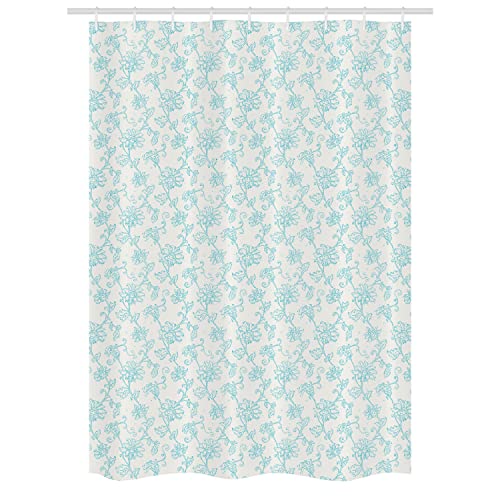 Pale Blue and Off White