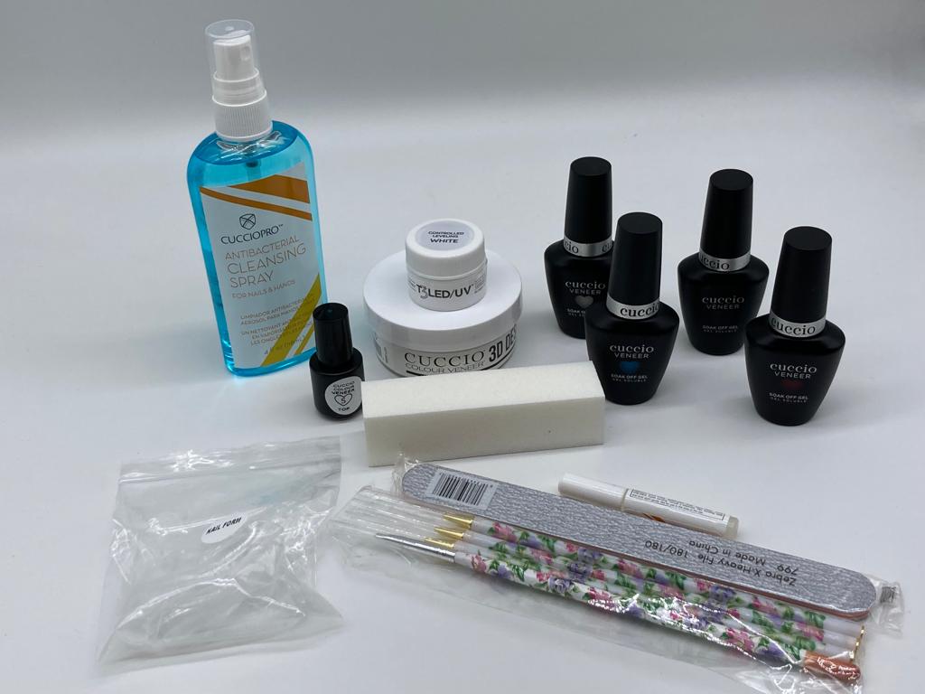 CUCCIO Gel Nail Design Kit - Professional Nail Art Set for DIY Manicures at Home | Perfect for Salons, Parties & Gifts