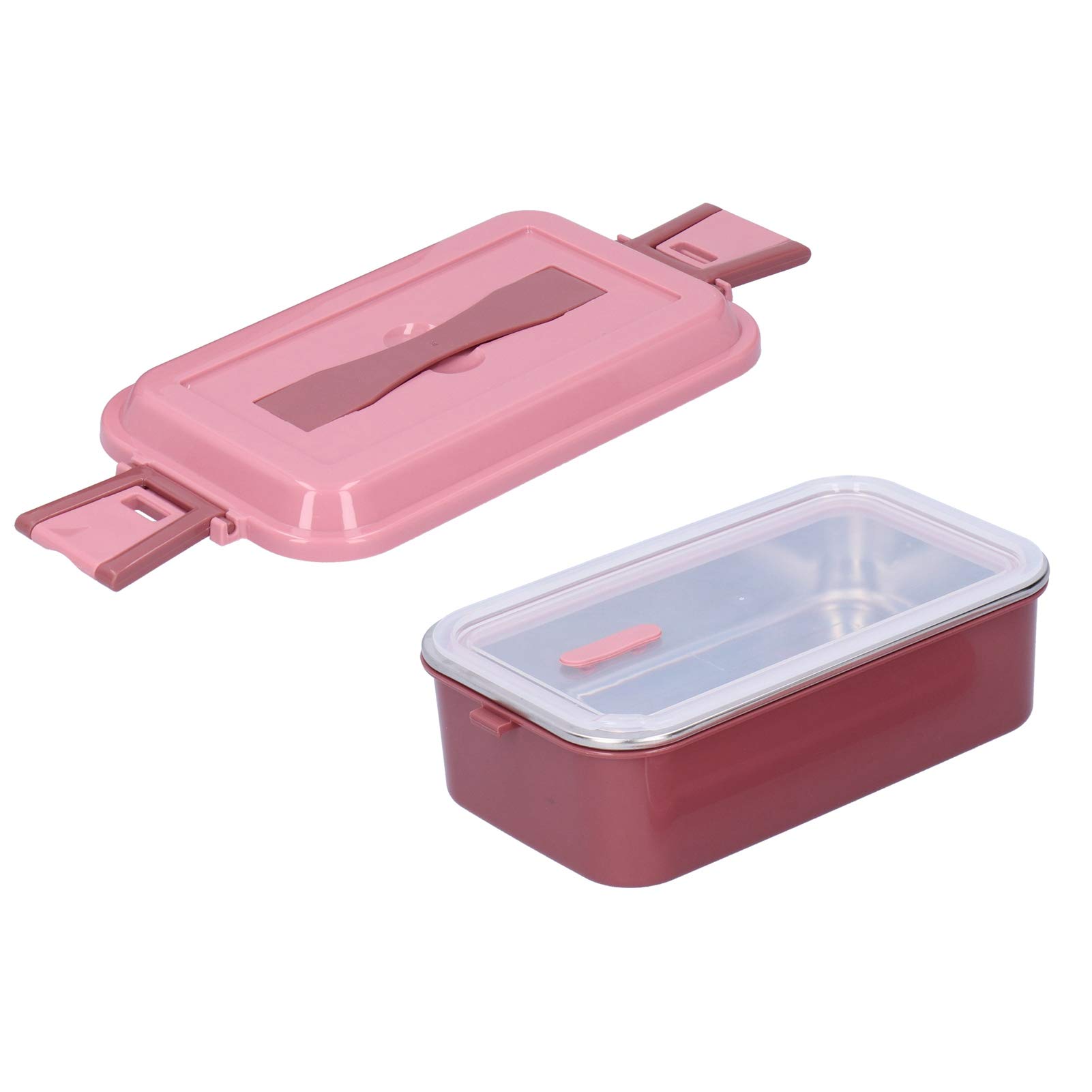 Premium 304 Stainless Steel Vacuum Insulated Lunch Box - Leakproof Rectangular Thermal Food Container with Handle | Portable Bento Carrier for Office, School & Outdoor Picnics | Keeps Meals Fresh for Hours