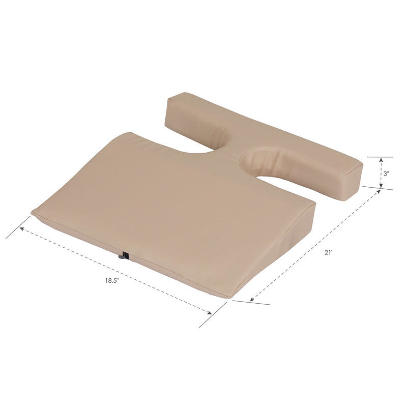 Earthlite Comfort Bolster - Premium Yoga Bolster for Deep Stretching & Relaxation - Ideal for Yoga, Meditation, and Physical Therapy Sessions