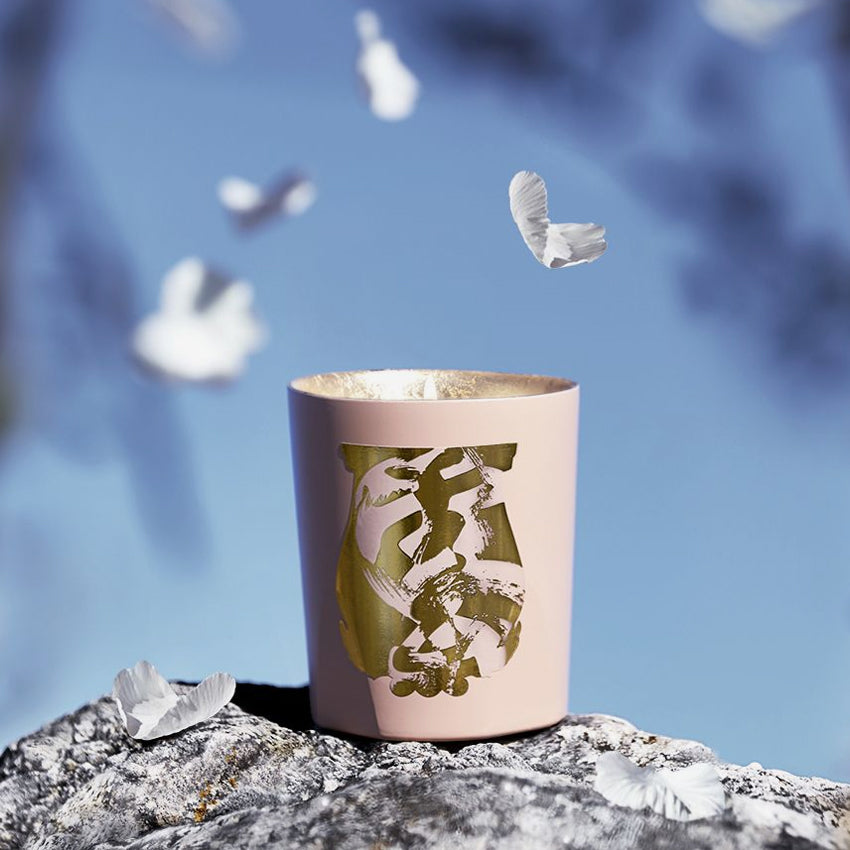 Cire Trudon | Maître Tseng x Trudon Sous un Ciel de Pétale Luxury Scented Candle - Floral Fragrance for Home Decor, Romantic Gifts & Spa Relaxation