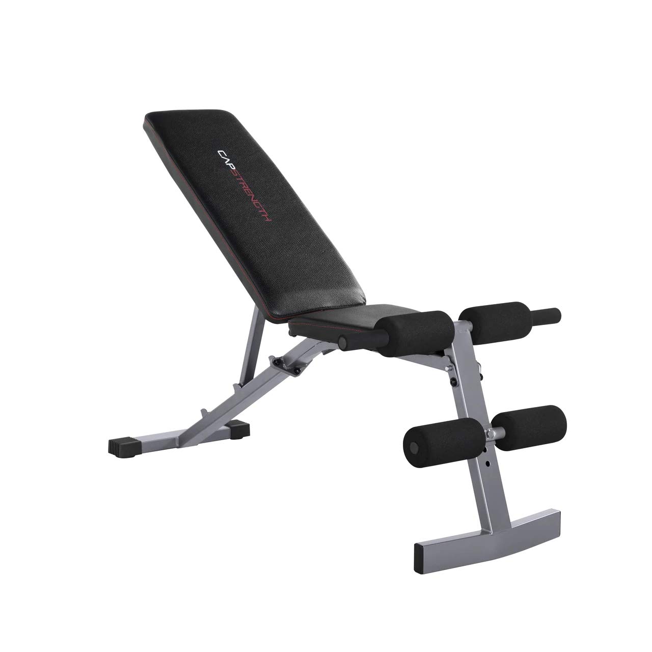 Adjustable Weight Bench for Home Gym - WF Athletic Supply Multifunctional Fitness Training Bench for Full Body Workout, Incline & Decline Bench Press - Perfect for Strength Training, Cardio Exercises and Home Workouts