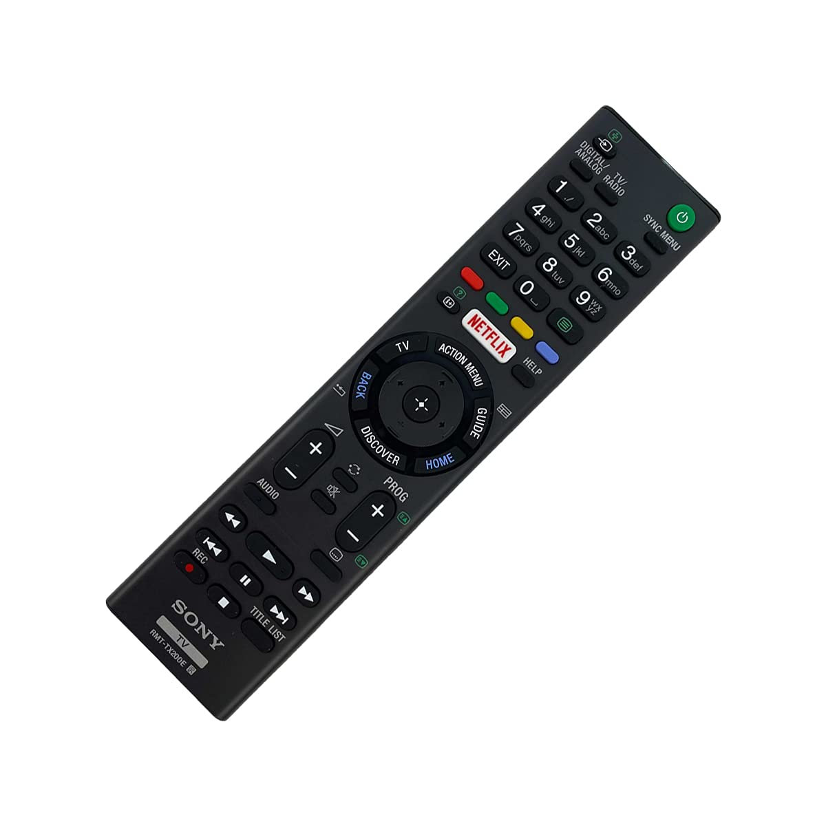 Sony KD49XD700 TV Remote Control Replacement - Universal Compatible Remote for Sony Smart TVs | Perfect for Home Entertainment & Easy Setup