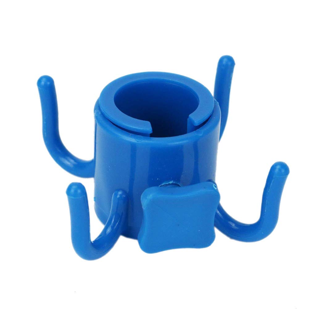 Adjustable 4-Prong Beach Towel Hooks - Heavy Duty Hanging Clips for Umbrellas, Bath Towels & Home Organization - Rustproof Adhesive Hooks for Bathroom, Poolside & Outdoor Use