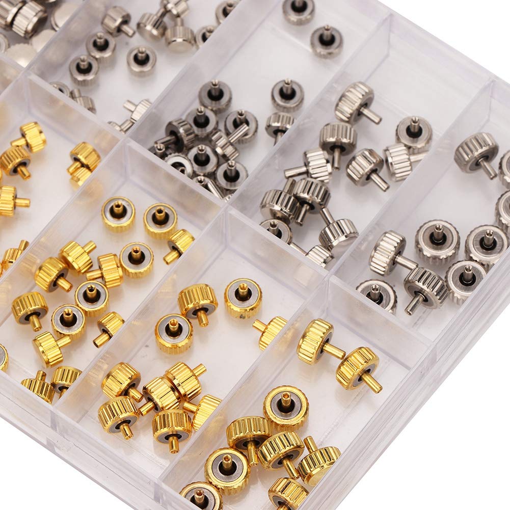Watch Repair Kit with Crown Parts - Waterproof Tool for Watch Maintenance & DIY Fixes