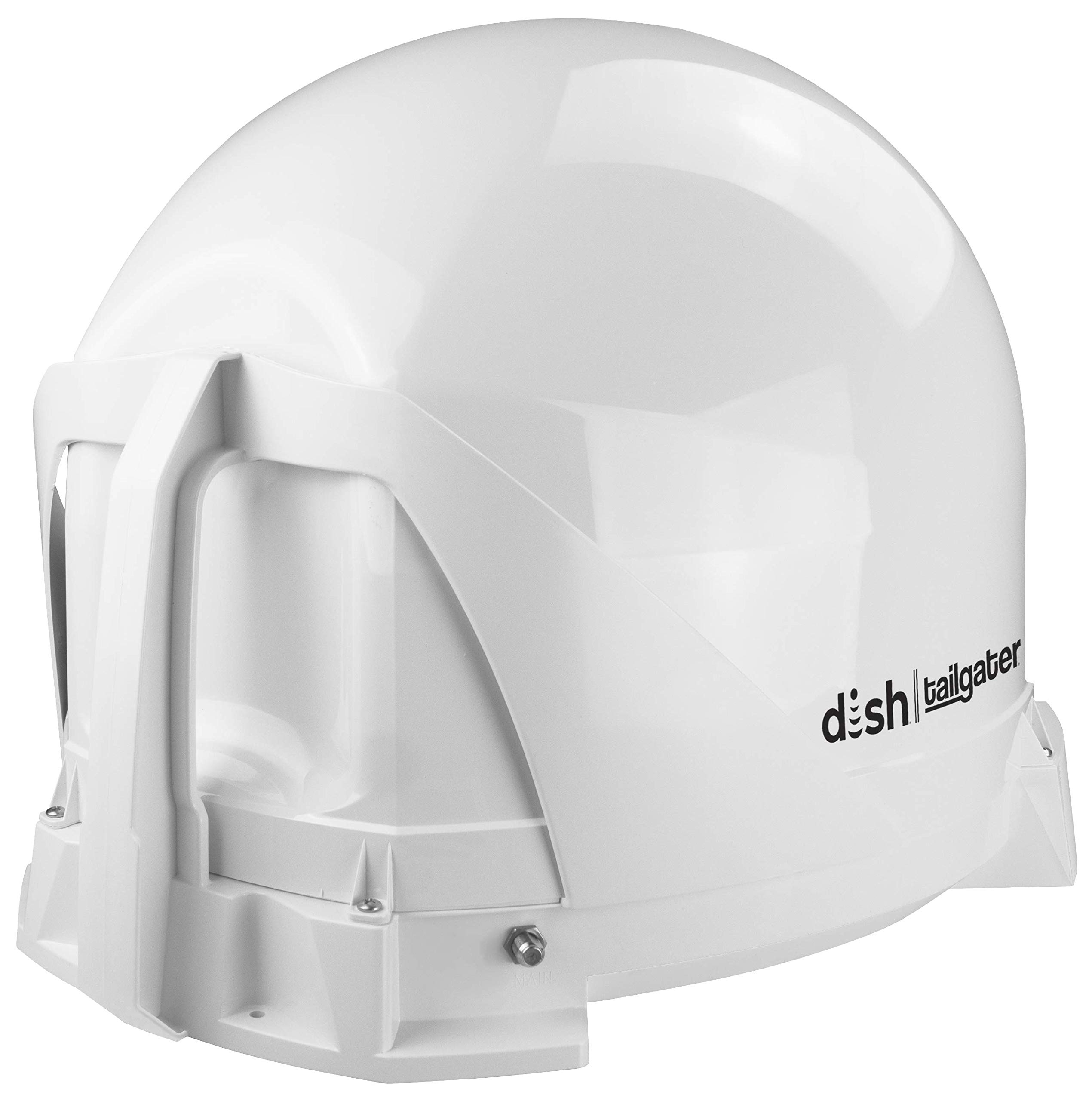 KING DT4400 DISH Tailgater Portable Satellite TV Antenna - Roof Mountable RV/Camping Outdoor Satellite Dish for Tailgating, Travel & Home Use