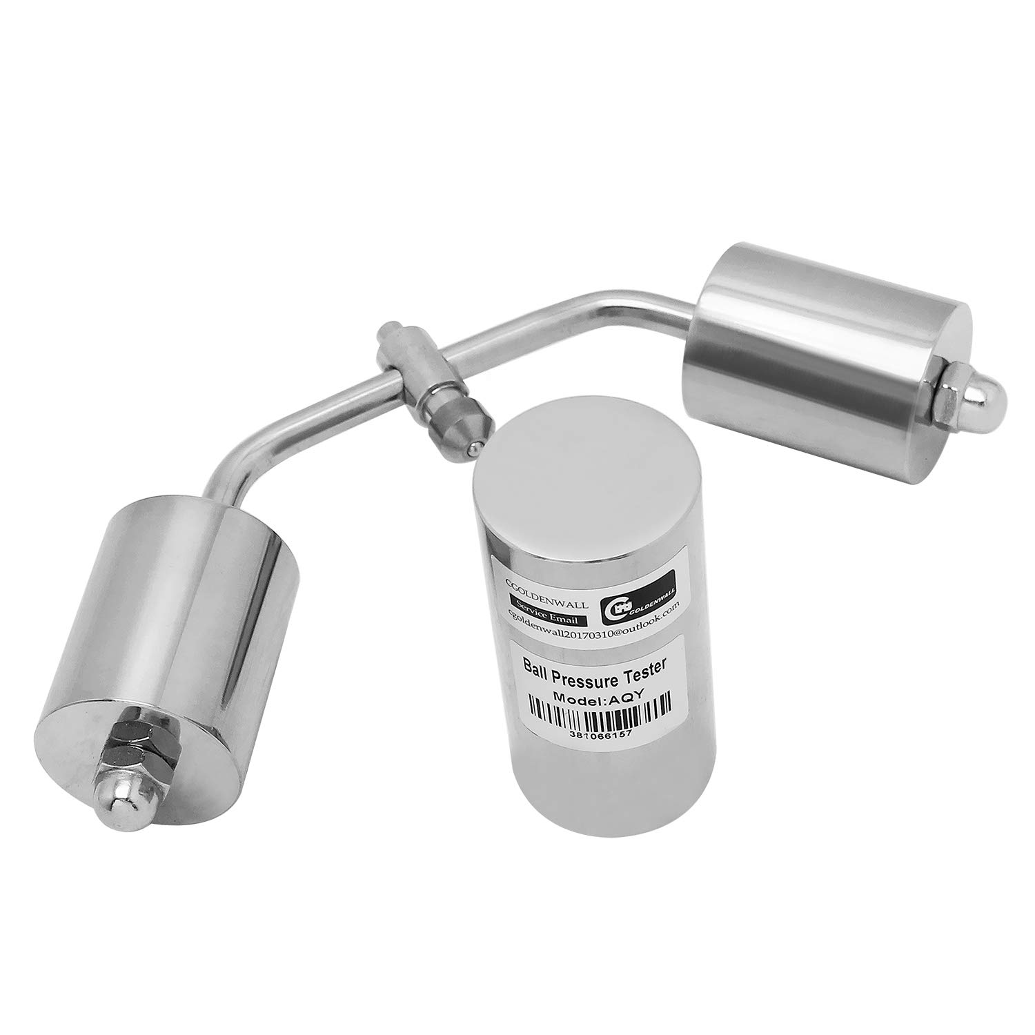 CGOLDENWALL Ball Pressure Tester 20N±0.2N - Heat Testing Tool for AQY Compliance | Accurate Pressure Meter for Electrical Equipment Safety Testing | Ideal for Laboratories & Quality Control