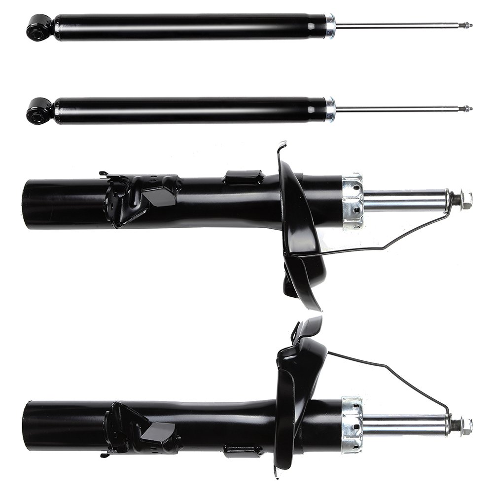 SCITOO 4PCS Front & Rear Shock Absorbers Struts Replacement for 2012-2013 Ford Focus - Compatible with Part Numbers 72522, 72523, 5645 | Smooth Ride & Enhanced Stability for City Driving & Highway Commutes