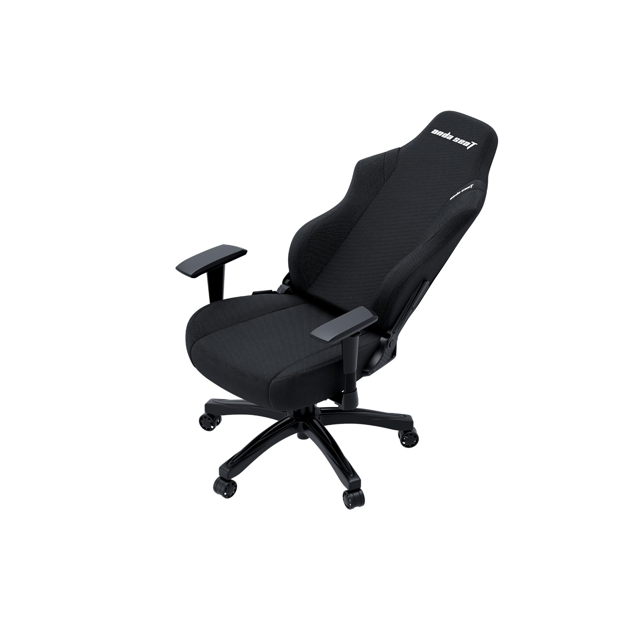 Anda Seat LUNA Fabric Gaming Chair - Ergonomic Office Chair with Lumbar Support for PC, Console & Work - Black - Perfect for Gaming, Streaming & Home Office