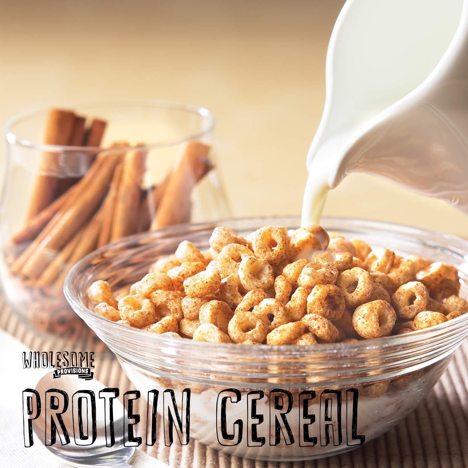 High Protein Low Carb Cereal - 15g Protein, 5g-6g Net Carbs - Keto Friendly Breakfast & Snack - Cocoa & Cinnamon Flavors (2 Pack) - Perfect for Fitness Lovers & Weight Management