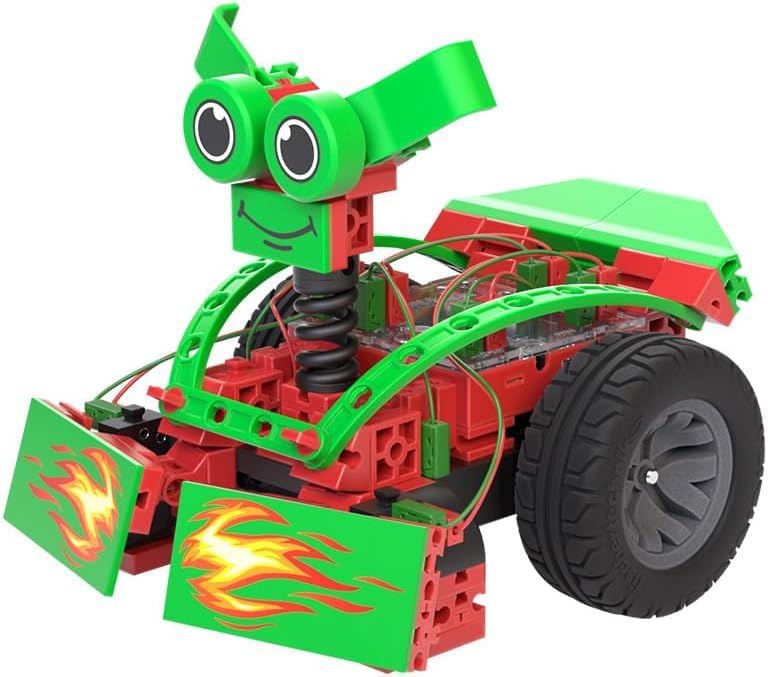 Fischertechnik Robotics Smart Robots Pro 569021 - Programmable Robot Kit with 12 Models, STEM Educational Toy for Kids Ages 8+ | Perfect for School Projects, Coding Practice & Robotics Competitions