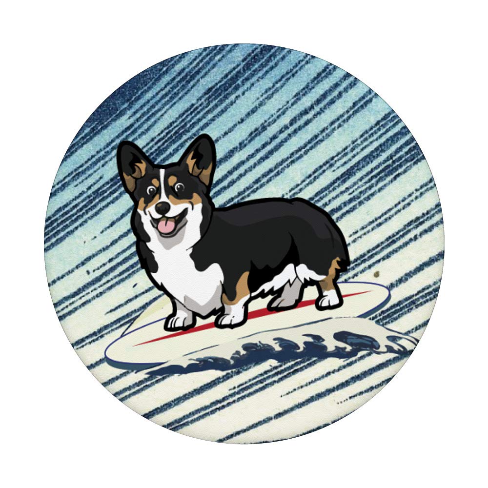 Corgi PopSockets PopGrip: Swappable Phone Grip & Stand for iPhone, Samsung, Tablets - Perfect for Selfies, Videos, and Secure Holding