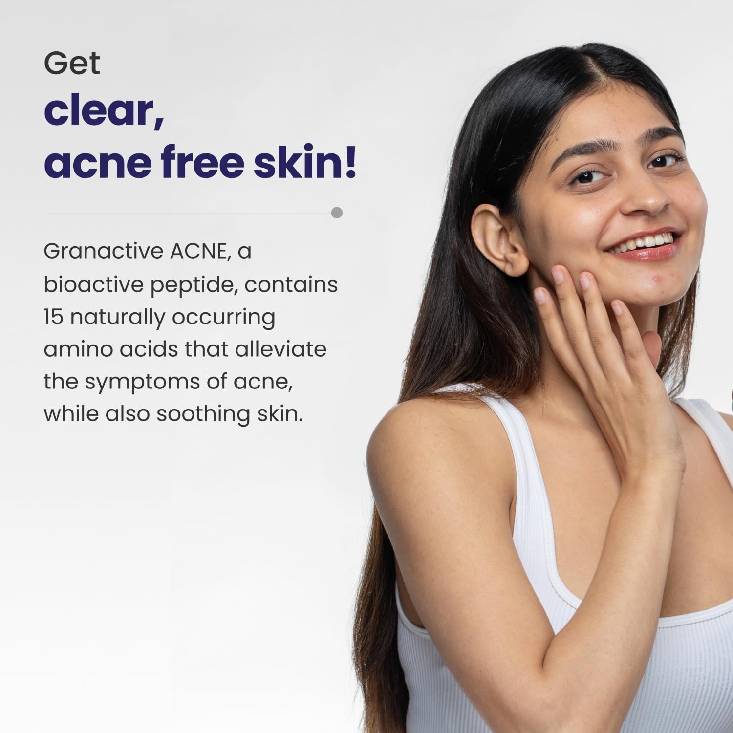 Reequil Skin Clarifying Serum with 1% Salicylic Acid & 5% Granactive - Acne Treatment for Active Breakouts, Oil Control & Pore Refining | 25ml | Perfect for Oily & Acne-Prone Skin | Day & Night Skincare Routine