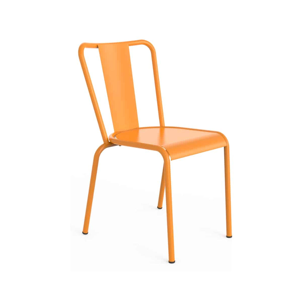 Adico 786A Modern Side Chair - Sturdy Metal Frame & Comfortable Seat - Perfect for Dining Room, Kitchen, Office & Outdoor Use