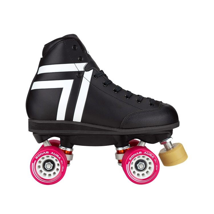 Skyhawk Indoor Skate Set for Kids & Adults - Adjustable Roller Skates with Comfortable Padding for Rinks, Gyms & Home Use