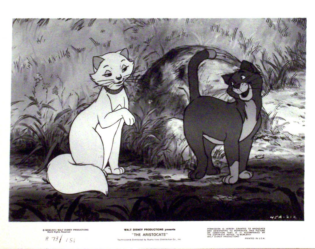 Vintage The Aristocats Lobby Card - Original Walt Disney Movie Memorabilia for Collectors & Fans - Perfect for Home Theater Decor, Disney Themed Rooms, and Film Enthusiast Gifts