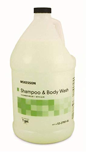 Cucumber Melon Conditioning Shampoo & Body Wash - 1 Gallon Jug for Salon, Gym & Home Use - Hydrating & Refreshing Hair & Skin Care