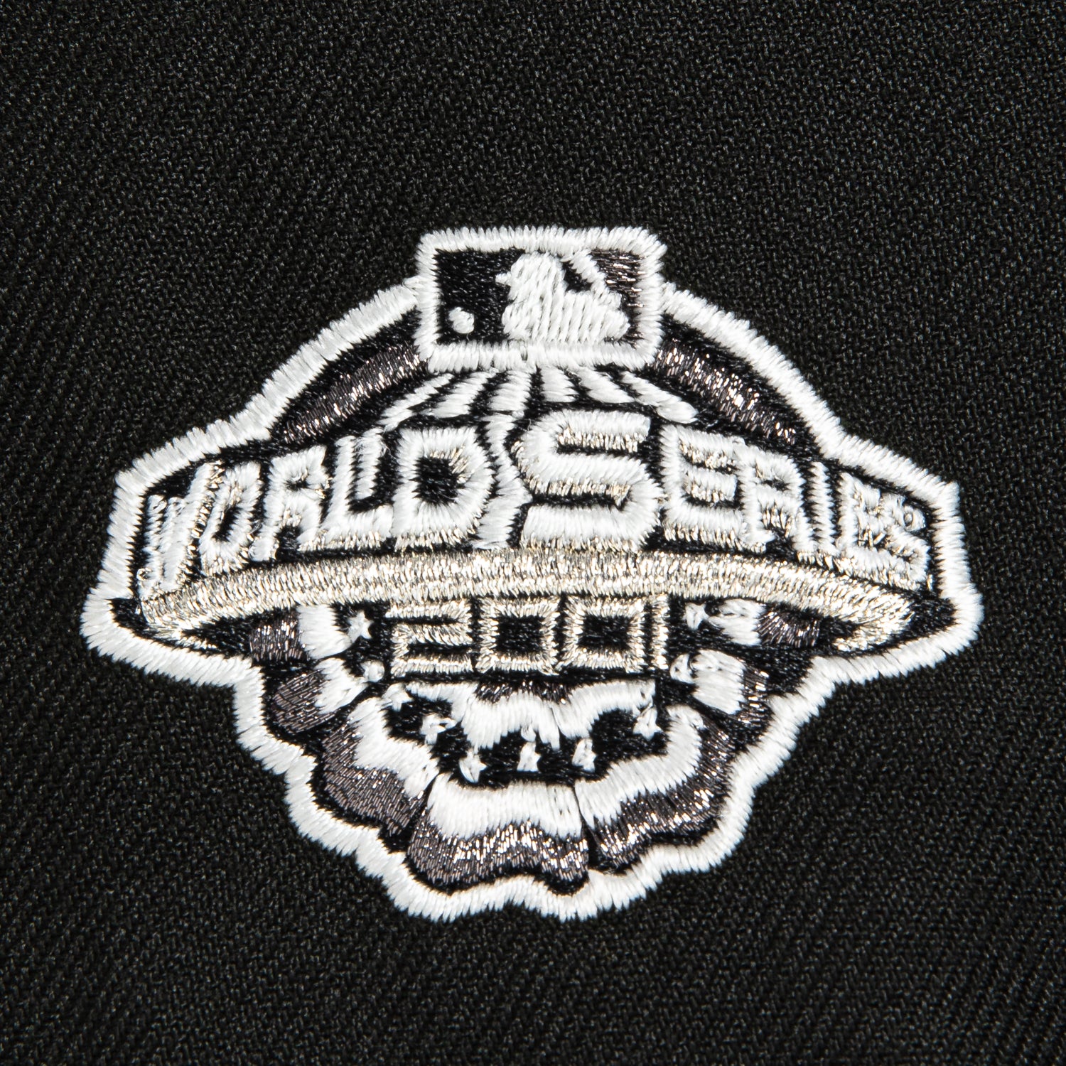 New Era 59Fifty Glow in the Dark Arizona Diamondbacks 2001 World Series Patch Upside Down Snapback Hat - Black & White - Perfect for Night Games, Concerts & Collectors