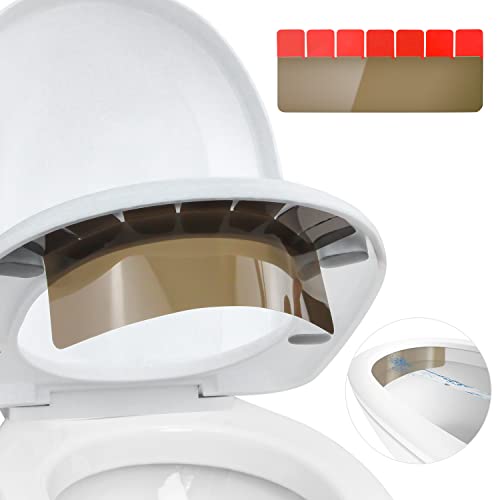 LISINAN Toilet Seat Pee Guard - Prevents Peeing Through Gap for Kids & Adults | Ideal for Potty Training, Elderly & Disabled Care | Bathroom Safety Accessory (1 Pack) - Perfect for Home, Daycare & Nursing Facilities