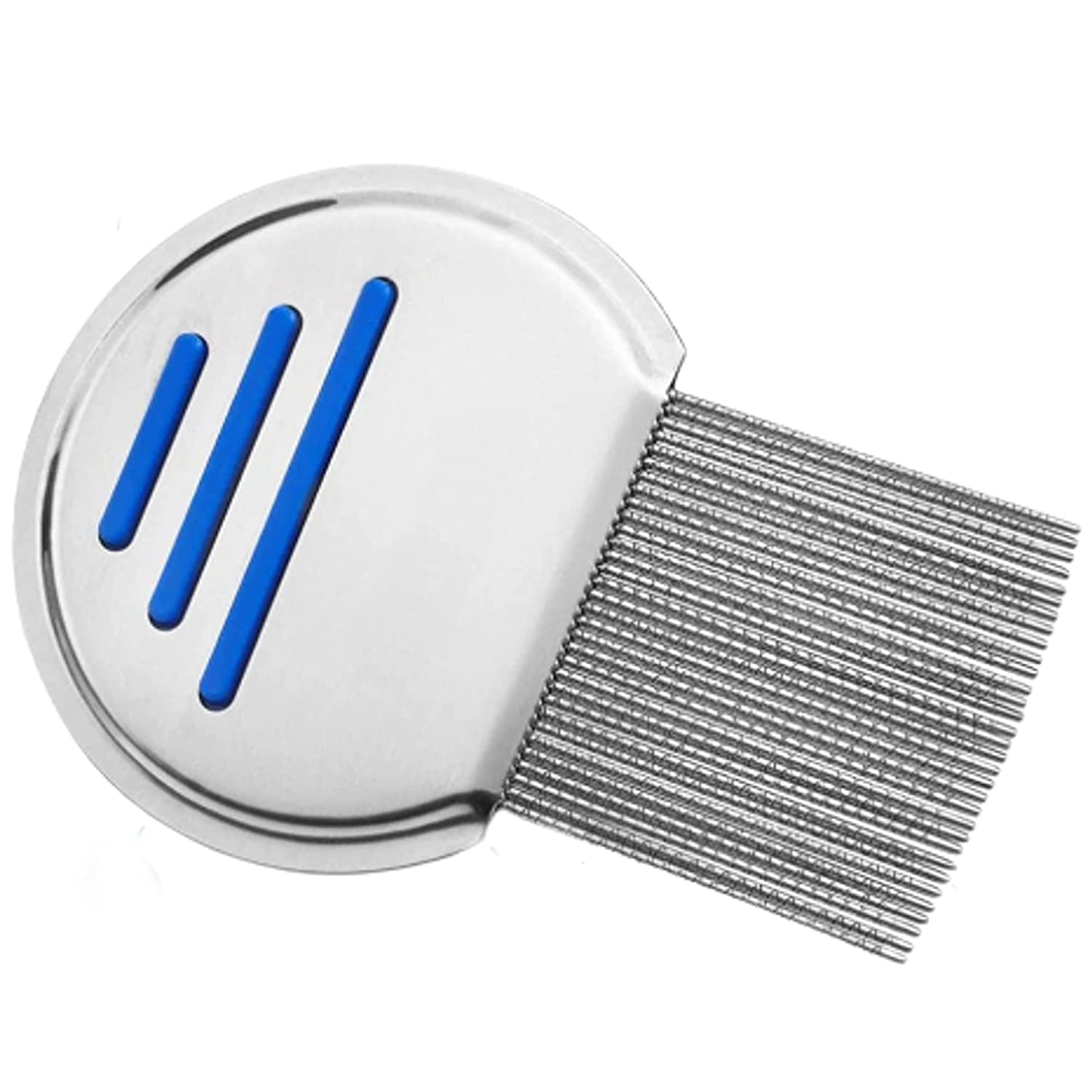 Stainless Steel Lice Comb for Effective Lice and Nit Removal - Professional Head Lice Treatment Comb (Pack of 1) - Perfect for Home Use and Salon Treatments
