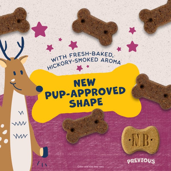 Natural Balance Crunchy Dog Biscuits with Real Venison - Small Breed Recipe, 8oz - Healthy Treats for Training & Rewarding Small Dogs