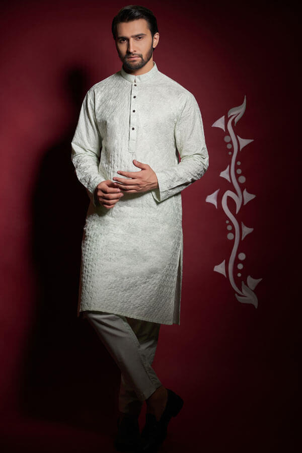 Apple White Soft Cotton Chikankaari Kurta Pant Set - Traditional Indian Ethnic Wear for Women, Comfortable & Stylish Outfit for Festivals, Weddings & Special Occasions