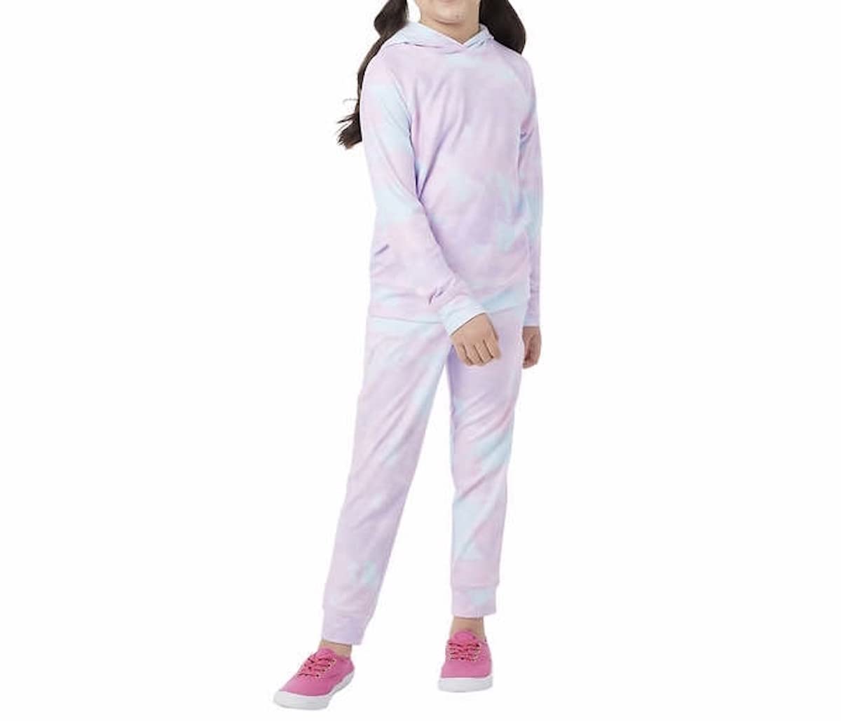 32 Degrees Heat Youth Girls Hoodie & Jogger Set - Soft Fleece 2-Piece Lounge Outfit for Girls - Perfect for Winter, School, and Cozy Home Wear